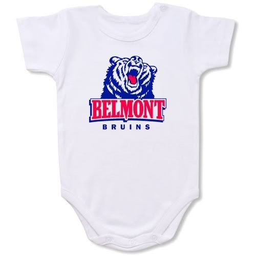 Belmont Bruins Baby Bodysuit Creeper #01